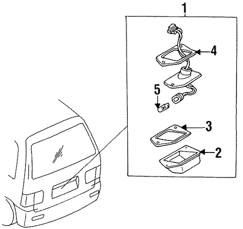MPV LICENSE LAMPS