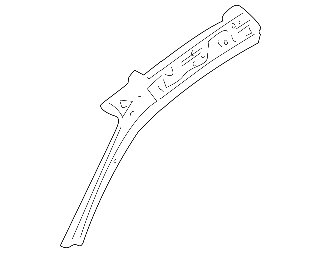 41218400781 Деталь ROOF RAIL, LEFT