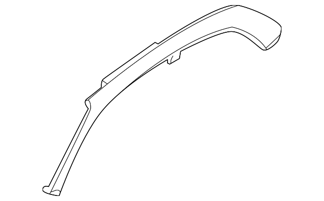 41218400021 Деталь ROOF RAIL, LEFT