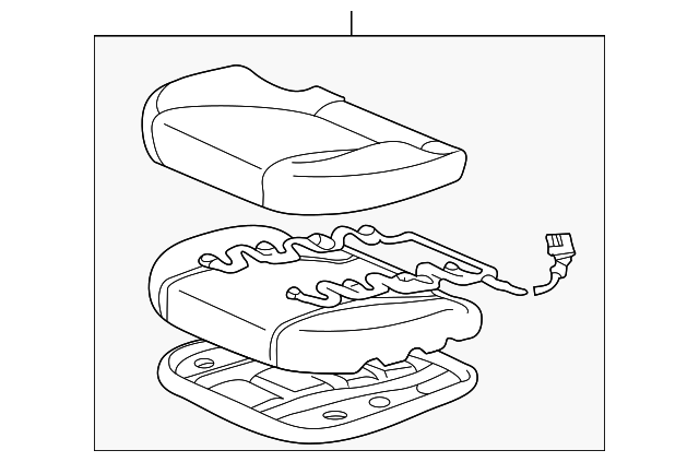 71410-2H800-C0 Деталь CUSHION ASSY, RIGHT