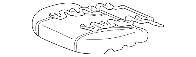 71051-20100 Деталь SEAT CUSHION PAD, RIGHT