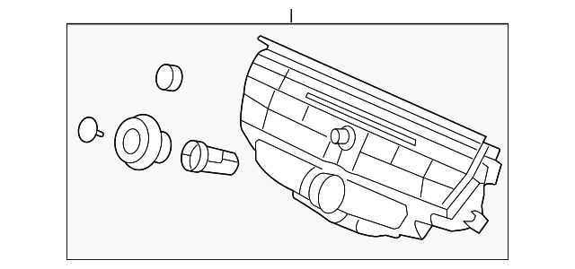 39170-TA0-A11ZA Деталь PANEL *NH608L* (GUN METALLIC)