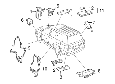 Land Cruiser ALARM SYSTEM