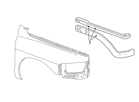 Ram 3500 STRUCTURAL COMPONENTS & RAILS