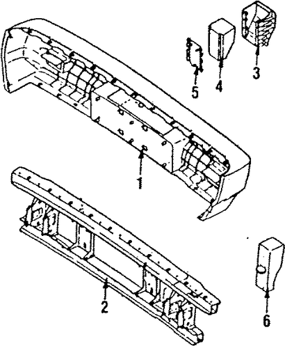 XT BUMPER & COMPONENTS - REAR
