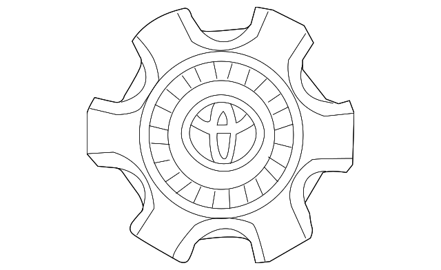 42603-35800 Деталь CENTER CAP