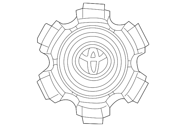 42603-35820 Деталь CENTER CAP