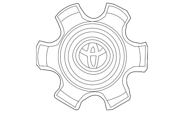 42603-35810 Деталь CENTER CAP
