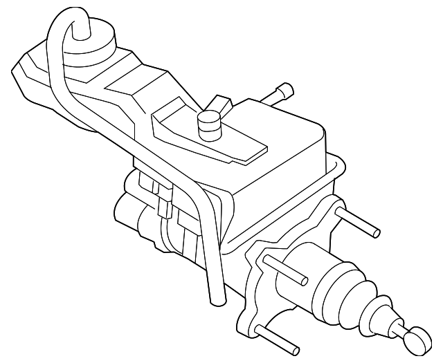 5M6Z-2140-B Деталь MASTER CYLINDER