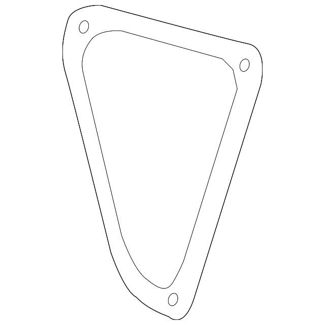 5191250AC Деталь QTR GLASS, RIGHT