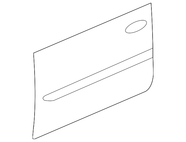 89022638 Деталь OUTER PANEL, RIGHT