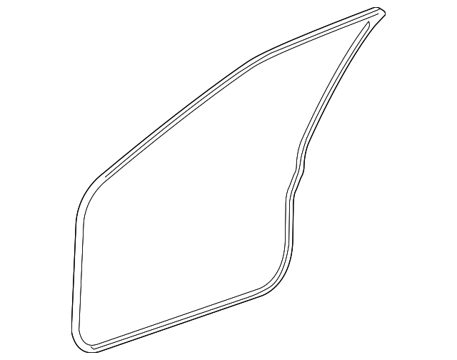 15922956 Деталь DOOR W'STRIP, RIGHT