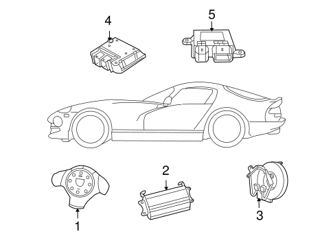 Viper AIR BAG COMPONENTS 2