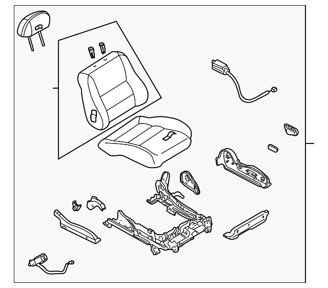 GD7E57150H29 Деталь SEAT ASSY