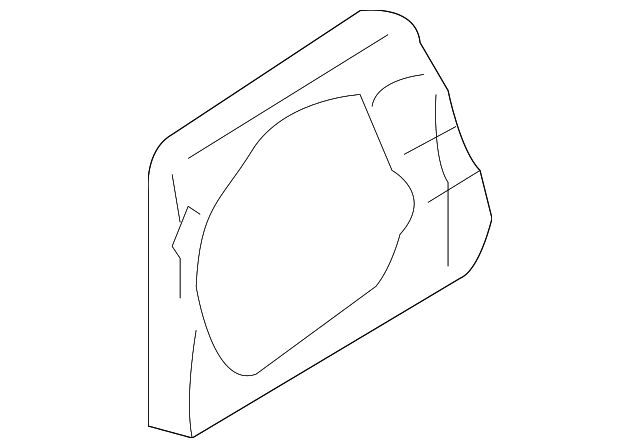 85735-2P010VA Деталь SPEAKER GRILLE, LEFT