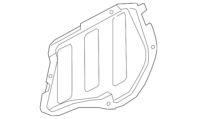 85785-2P000 Деталь ACCESS COVER, LEFT