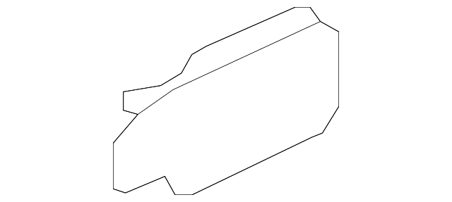 85779-2B000VA Деталь LOWER QTR TRIM HOOK, RIGHT
