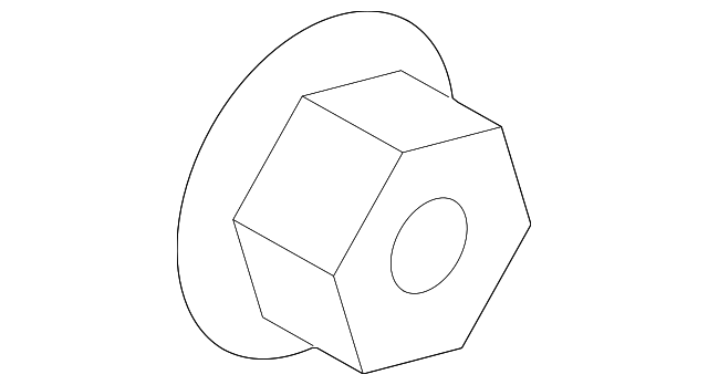 6508946AA Деталь WINDOW REGULATOR NUT, RIGHT