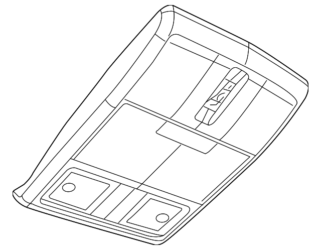 1MS52DW1AB Деталь OVERHEAD CONSOLE
