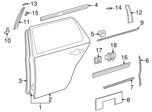 E320 DOOR & COMPONENTS 2