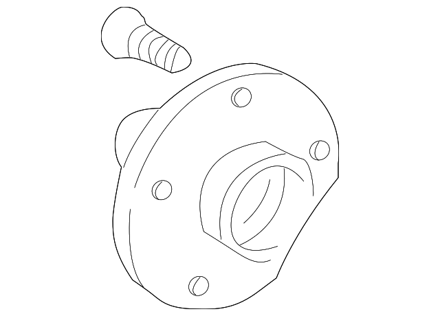 43502-06030 HUB, LEFT