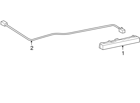 Corolla HIGH MOUNTED STOP LAMP 2