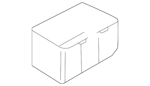 NC10-66-767 FUSE BOX MAIN LOWER COVER