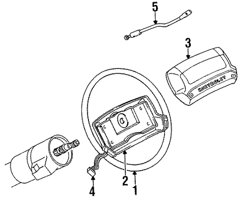 Caprice STEERING WHEEL & TRIM