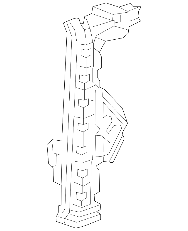 68170253AA Деталь LIFT PLATE, LEFT