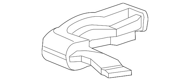 96968395 Деталь DEFROSTER DUCT, LEFT