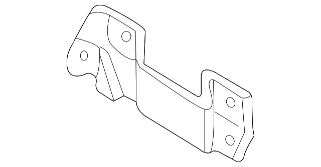 216130W010 Деталь TRANS COOLER BRACKET, LEFT