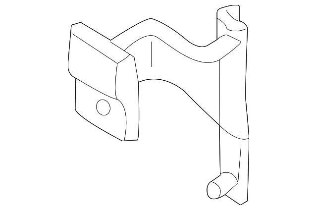 216130W000 Деталь TRANS COOLER BRACKET, RIGHT
