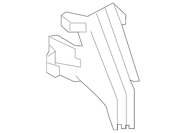 53153-02020 Деталь FENDER GUIDE, RIGHT