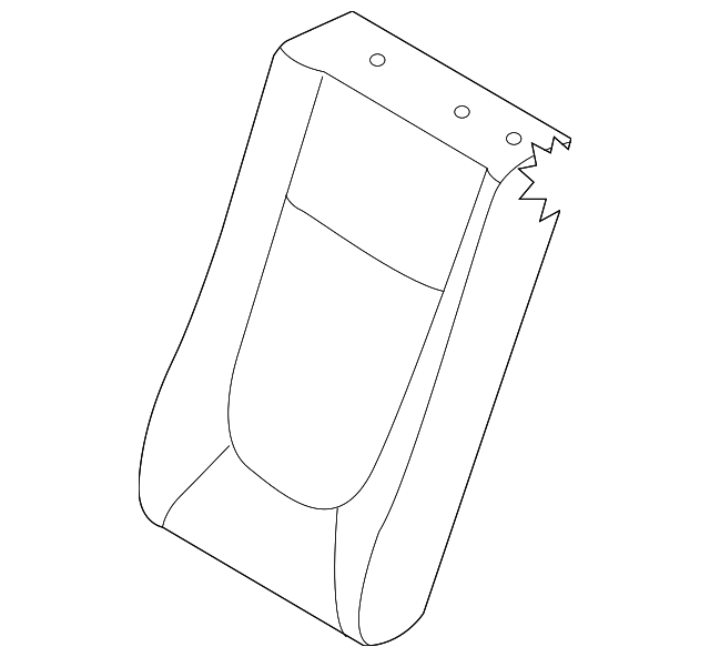89380-2F021472 Деталь SEAT BACK COVER, LEFT