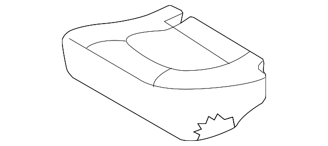 89102-2F000472 Деталь SEAT CUSHION, LEFT