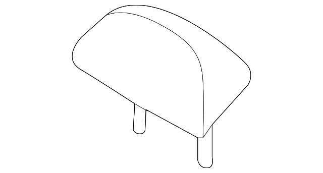 89700-2F000390 Деталь HEADREST, LEFT