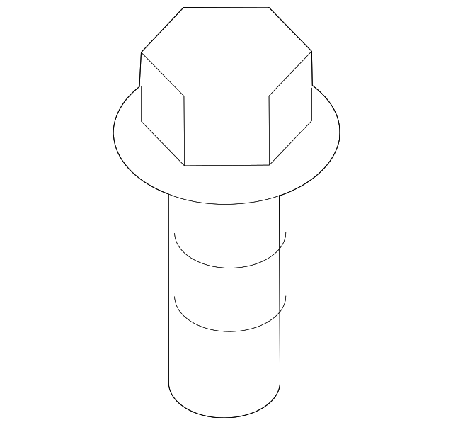 -W713933-S439 Деталь HINGE BOLT, LEFT