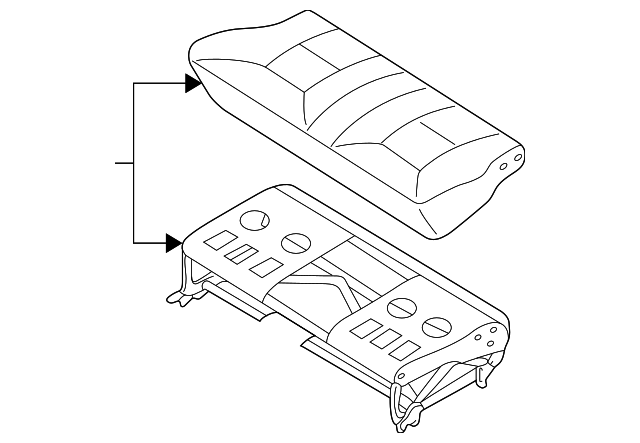 88300-2Z401 Деталь CUSHION ASSY