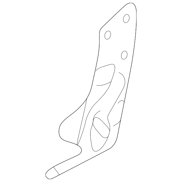88451-7B900 Деталь RECLINER, LEFT