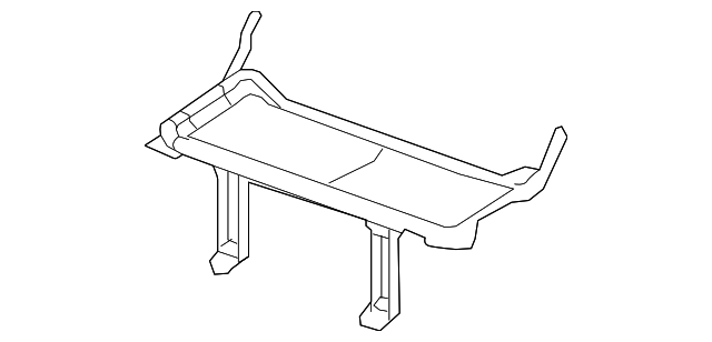 89351ZC31A Деталь CUSHION FRAME, LEFT