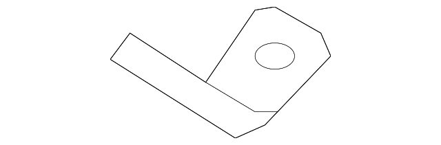 898007S000 Деталь SEAT BACK FRAME BRACKET, LEFT