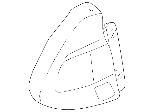 92410-25000 Деталь LENS & HOUSING, LEFT
