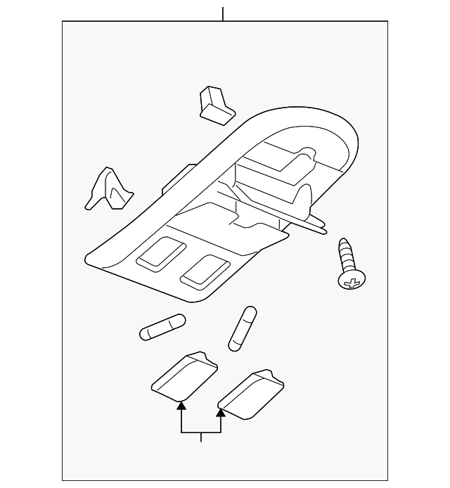3992178J21 Деталь CONSOLE ASSY