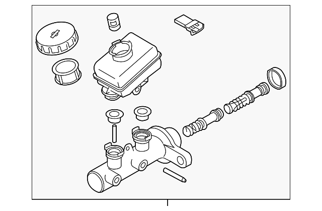 46010-CD025 Деталь MASTER CYLINDER