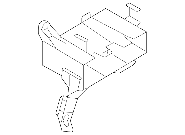 4L0-907-333-A Деталь CONTROL MODULE BRACKET
