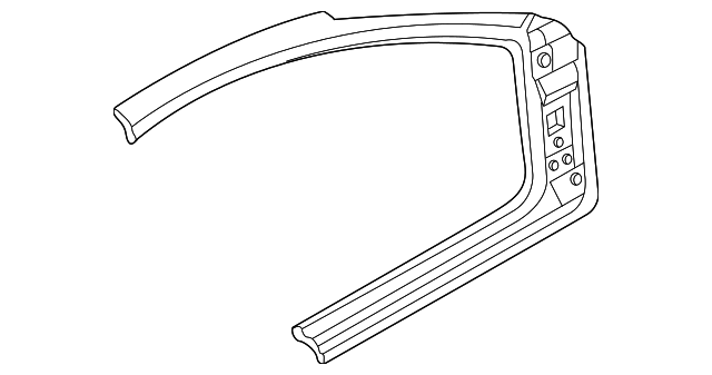 71120-2CD00 Деталь APERTURE PANEL, RIGHT