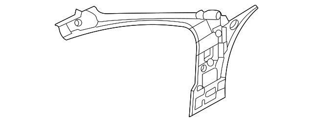 71201-2C010 Деталь INNER PILLAR, LEFT
