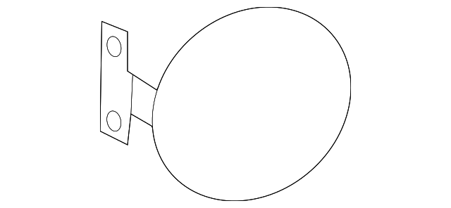 5L8Z-78405A26-AA Деталь FUEL DOOR