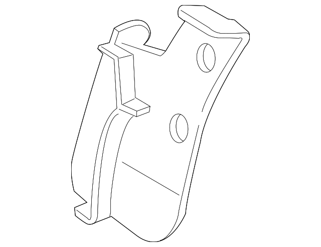 1L8Z-16A550-AA Деталь SPLASH GUARD, LEFT