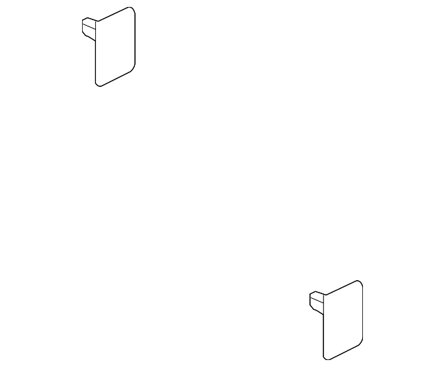 99045AC010 Деталь QTR GLASS PIN, LEFT